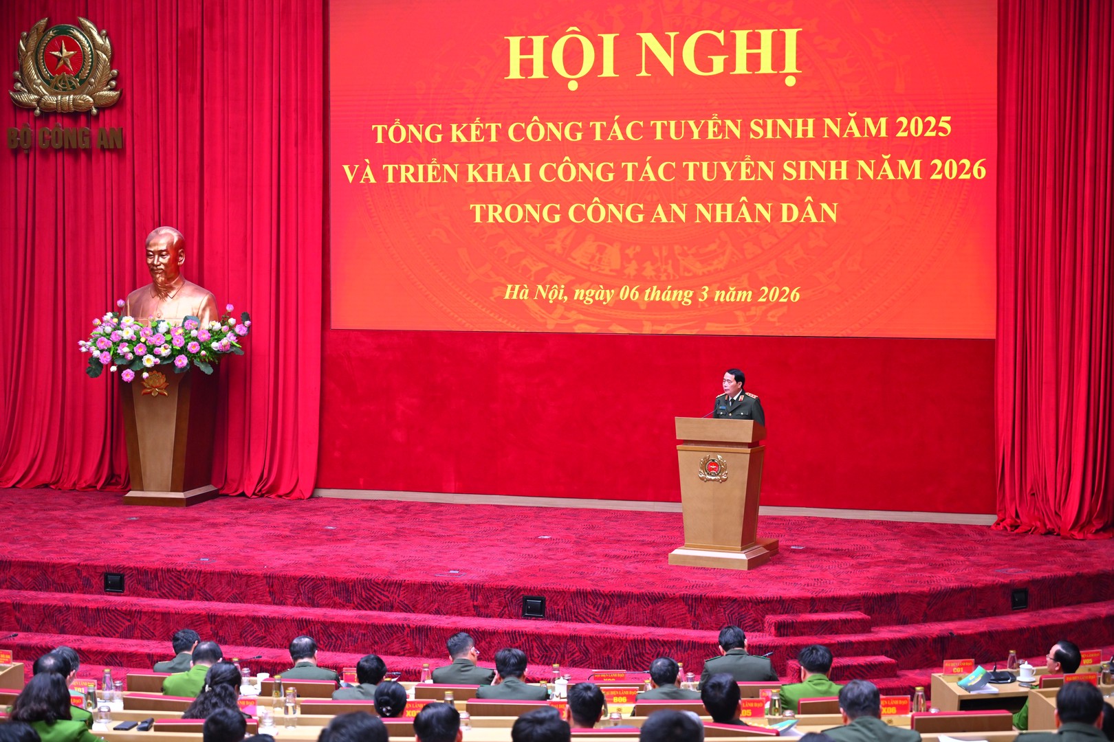 Hội nghị triển khai công tác tuyển sinh năm 2026 trong Công an nhân dân